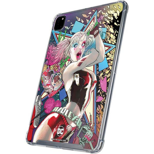 DC Comics Harley Quinn Action Pose iPad Cases